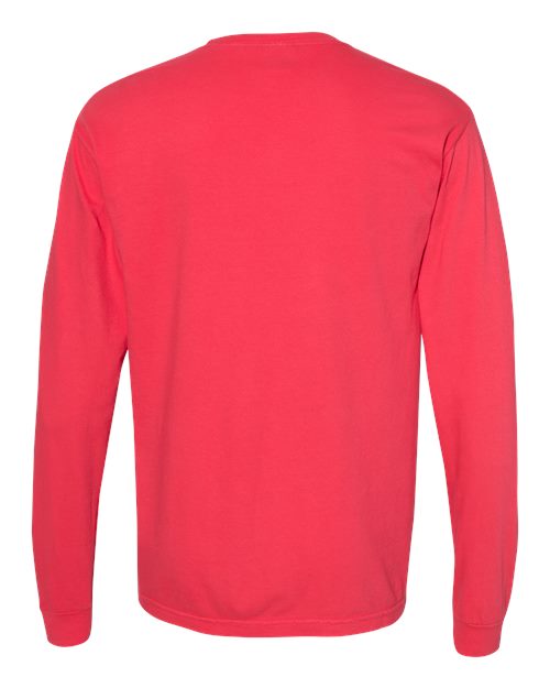 Comfort Colors 6014 - Unisex Garment-Dyed Heavyweight Long Sleeve T-Shirt - Paprika