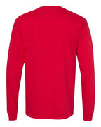 Comfort Colors 6014 - Unisex Garment-Dyed Heavyweight Long Sleeve T-Shirt - Red