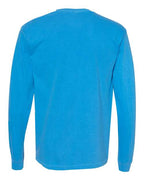 Comfort Colors 6014 - Unisex Garment-Dyed Heavyweight Long Sleeve T-Shirt - Royal Caribe