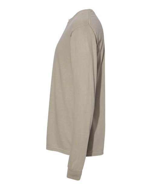 Comfort Colors 6014 - Unisex Garment-Dyed Heavyweight Long Sleeve T-Shirt - Sandstone