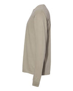 Comfort Colors 6014 - Unisex Garment-Dyed Heavyweight Long Sleeve T-Shirt - Sandstone