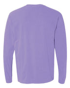 Comfort Colors 6014 - Unisex Garment-Dyed Heavyweight Long Sleeve T-Shirt - Violet