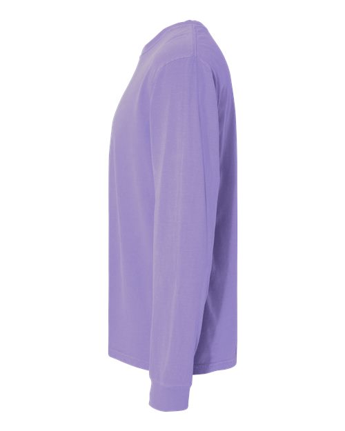 Comfort Colors 6014 - Unisex Garment-Dyed Heavyweight Long Sleeve T-Shirt - Violet
