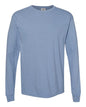 Comfort Colors 6014 - Unisex Garment-Dyed Heavyweight Long Sleeve T-Shirt - Washed Denim