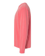 Comfort Colors 6014 - Unisex Garment-Dyed Heavyweight Long Sleeve T-Shirt - Watermelon