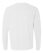 Comfort Colors 6014 - Unisex Garment-Dyed Heavyweight Long Sleeve T-Shirt - White