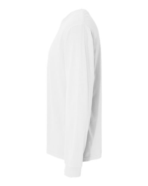 Comfort Colors 6014 - Unisex Garment-Dyed Heavyweight Long Sleeve T-Shirt - White