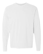 Comfort Colors 6014 - Unisex Garment-Dyed Heavyweight Long Sleeve T-Shirt - White