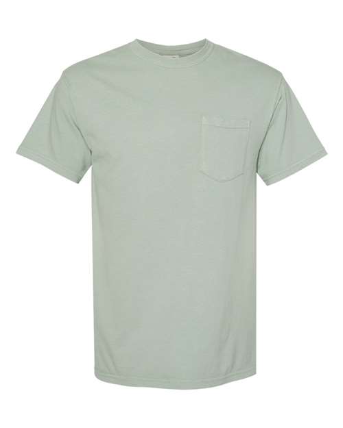 Comfort Colors 6030 - Unisex Garment-Dyed Heavyweight Pocket T-Shirt - Bay