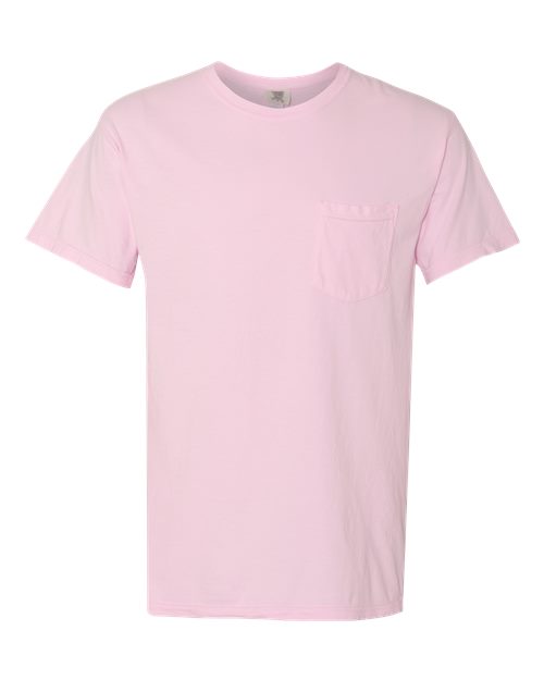Comfort Colors 6030 - Unisex Garment-Dyed Heavyweight Pocket T-Shirt - Blossom