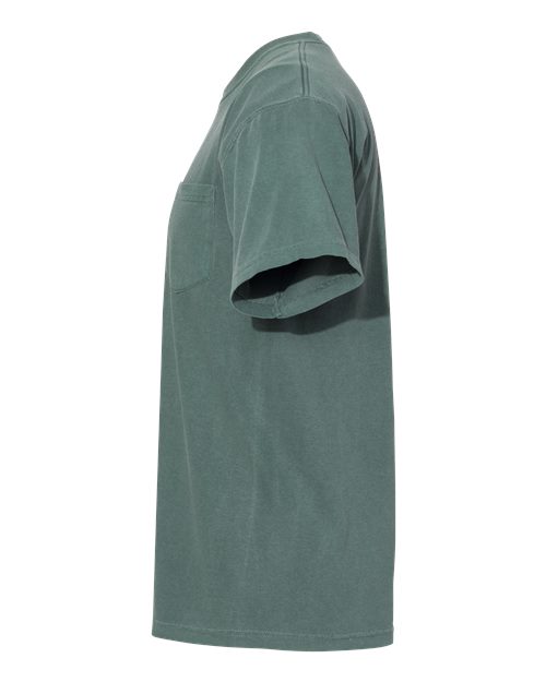 Comfort Colors 6030 - Unisex Garment-Dyed Heavyweight Pocket T-Shirt - Blue Spruce