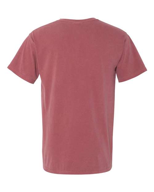 Comfort Colors 6030 - Unisex Garment-Dyed Heavyweight Pocket T-Shirt - Brick