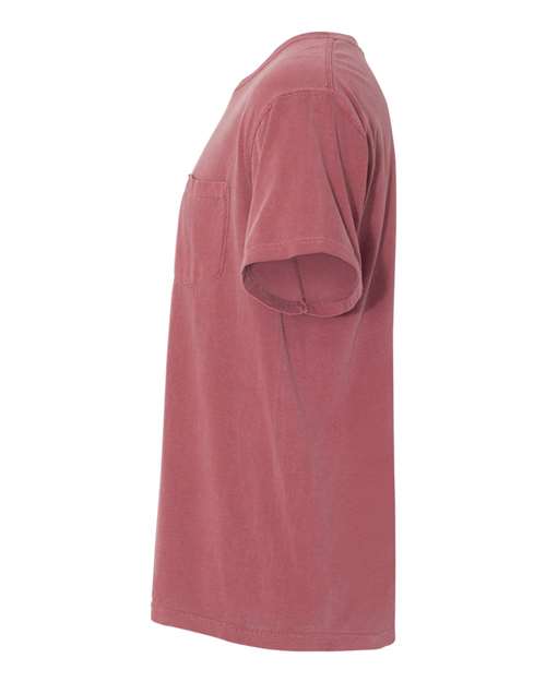 Comfort Colors 6030 - Unisex Garment-Dyed Heavyweight Pocket T-Shirt - Brick
