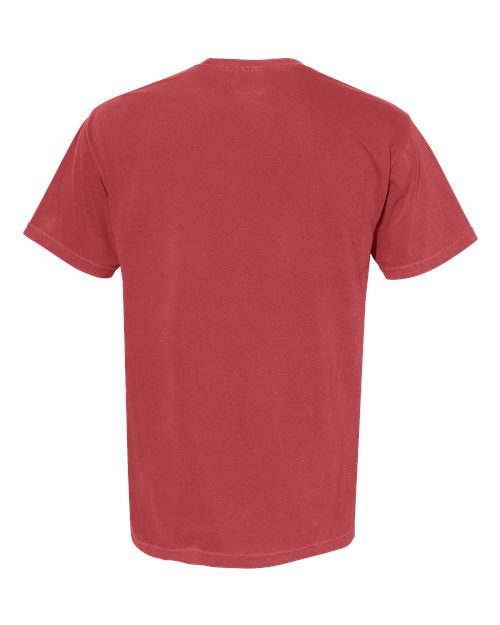 Comfort Colors 6030 - Unisex Garment-Dyed Heavyweight Pocket T-Shirt - Chili