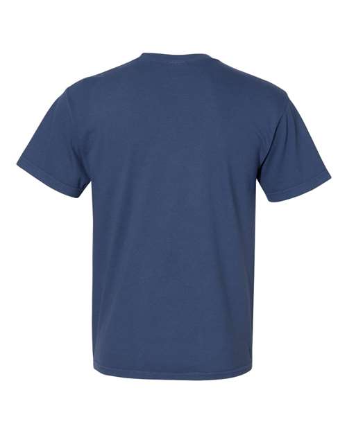 Comfort Colors 6030 - Unisex Garment-Dyed Heavyweight Pocket T-Shirt - China Blue