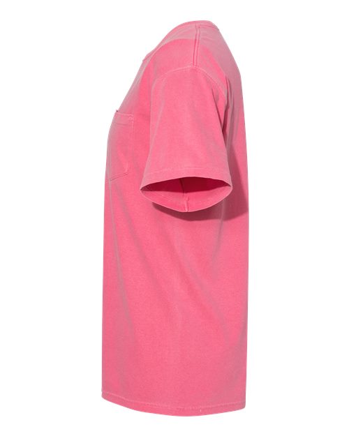 Comfort Colors 6030 - Unisex Garment-Dyed Heavyweight Pocket T-Shirt - Crunchberry