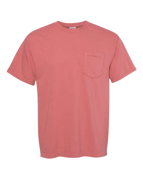 Comfort Colors 6030 - Unisex Garment-Dyed Heavyweight Pocket T-Shirt - Cumin