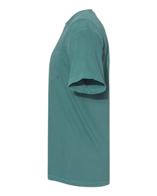 Comfort Colors 6030 - Unisex Garment-Dyed Heavyweight Pocket T-Shirt - Emerald