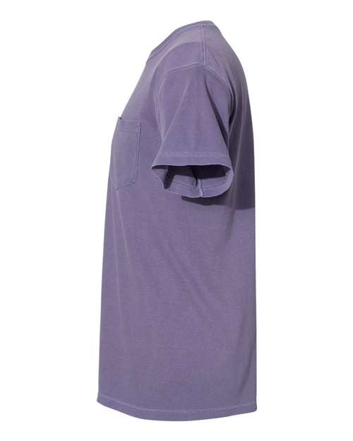 Comfort Colors 6030 - Unisex Garment-Dyed Heavyweight Pocket T-Shirt - Grape