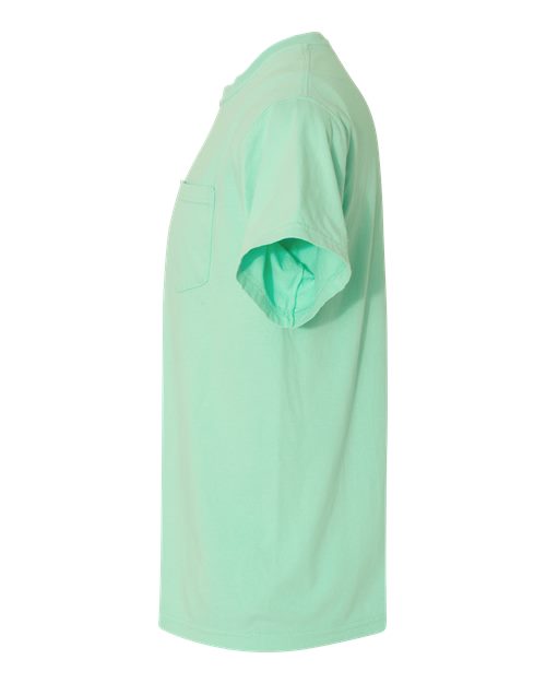 Comfort Colors 6030 - Unisex Garment-Dyed Heavyweight Pocket T-Shirt - Island Reef