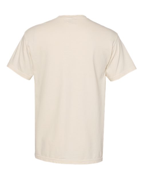 Comfort Colors 6030 - Unisex Garment-Dyed Heavyweight Pocket T-Shirt - Ivory