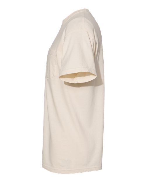 Comfort Colors 6030 - Unisex Garment-Dyed Heavyweight Pocket T-Shirt - Ivory