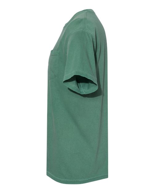 Comfort Colors 6030 - Unisex Garment-Dyed Heavyweight Pocket T-Shirt - Light Green