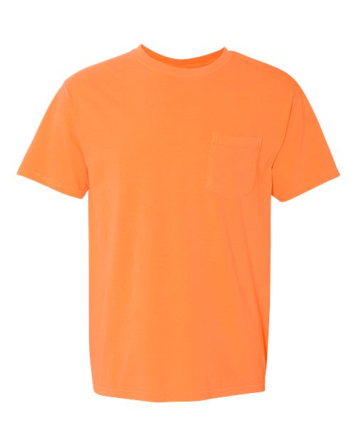 Comfort Colors 6030 - Unisex Garment-Dyed Heavyweight Pocket T-Shirt - Melon