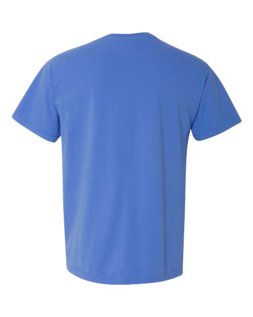 Comfort Colors 6030 - Unisex Garment-Dyed Heavyweight Pocket T-Shirt - Mystic Blue