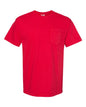 Comfort Colors 6030 - Unisex Garment-Dyed Heavyweight Pocket T-Shirt - Red