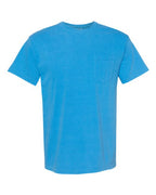 Comfort Colors 6030 - Unisex Garment-Dyed Heavyweight Pocket T-Shirt - Royal Caribe
