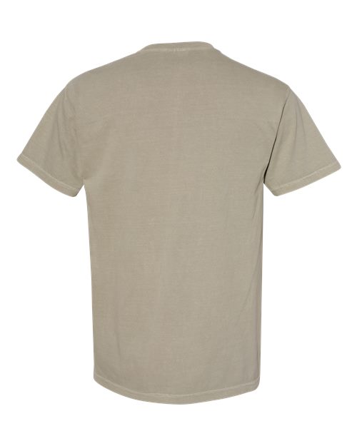 Comfort Colors 6030 - Unisex Garment-Dyed Heavyweight Pocket T-Shirt - Sandstone