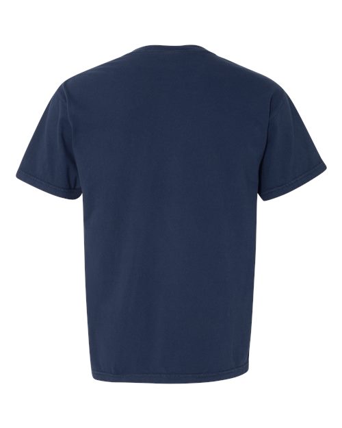 Comfort Colors 6030 - Unisex Garment-Dyed Heavyweight Pocket T-Shirt - True Navy