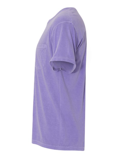 Comfort Colors 6030 - Unisex Garment-Dyed Heavyweight Pocket T-Shirt - Violet