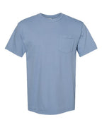 Comfort Colors 6030 - Unisex Garment-Dyed Heavyweight Pocket T-Shirt - Washed Denim