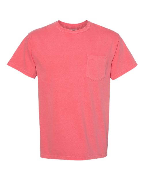 Comfort Colors 6030 - Unisex Garment-Dyed Heavyweight Pocket T-Shirt - Watermelon