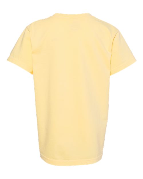 Comfort Colors 9018 - Youth Garment-Dyed Heavyweight T-Shirt - Butter