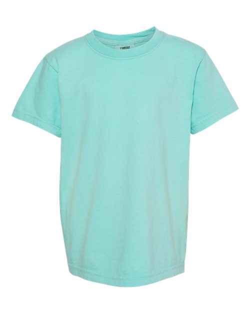 Comfort Colors 9018 - Youth Garment-Dyed Heavyweight T-Shirt - Chalky Mint
