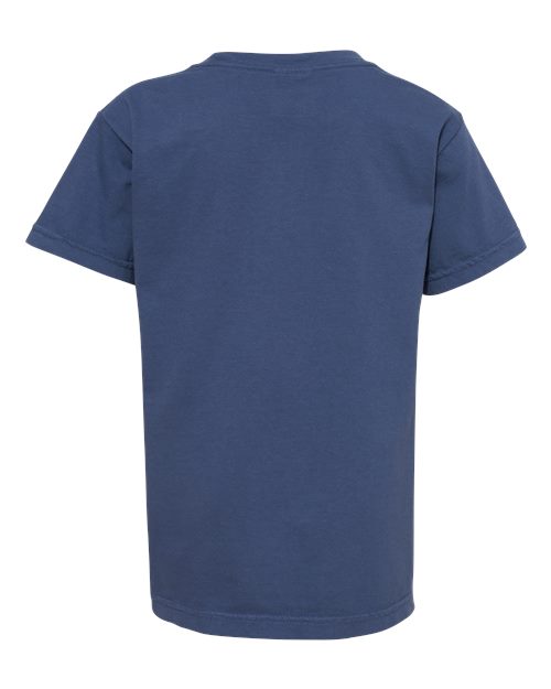 Comfort Colors 9018 - Youth Garment-Dyed Heavyweight T-Shirt - China Blue