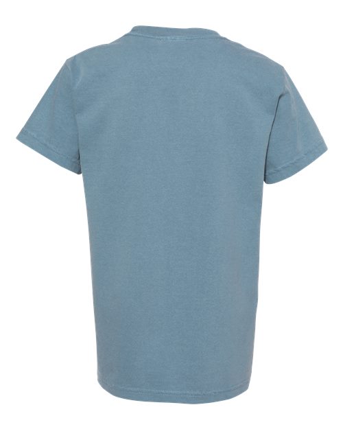 Comfort Colors 9018 - Youth Garment-Dyed Heavyweight T-Shirt - Ice Blue