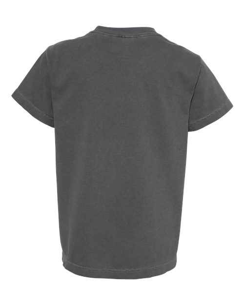 Comfort Colors 9018 - Youth Garment-Dyed Heavyweight T-Shirt - Pepper
