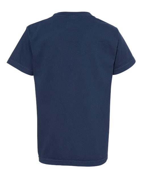 Comfort Colors 9018 - Youth Garment-Dyed Heavyweight T-Shirt - True Navy