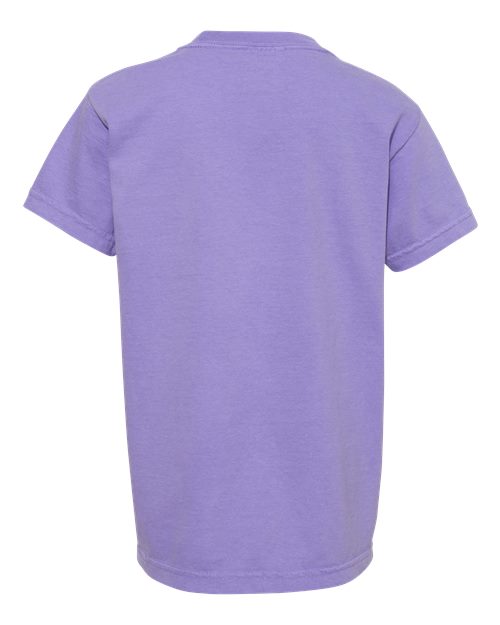 Comfort Colors 9018 - Youth Garment-Dyed Heavyweight T-Shirt - Violet