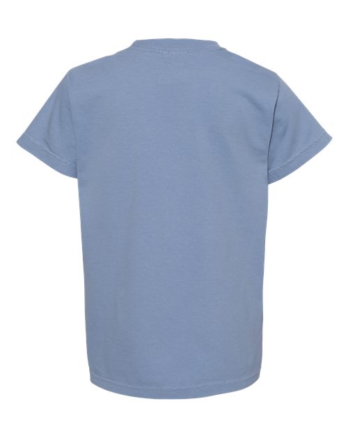 Comfort Colors 9018 - Youth Garment-Dyed Heavyweight T-Shirt - Washed Denim