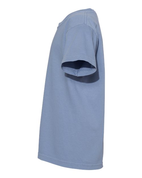 Comfort Colors 9018 - Youth Garment-Dyed Heavyweight T-Shirt - Washed Denim