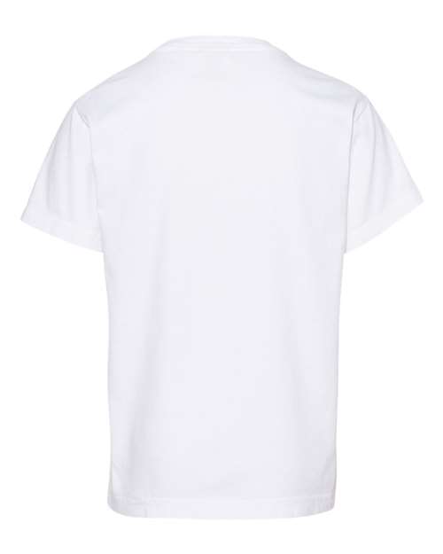 Comfort Colors 9018 - Youth Garment-Dyed Heavyweight T-Shirt - White