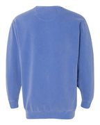Comfort Colors 1566 - Unisex Garment-Dyed Crewneck Sweatshirt - Flo Blue