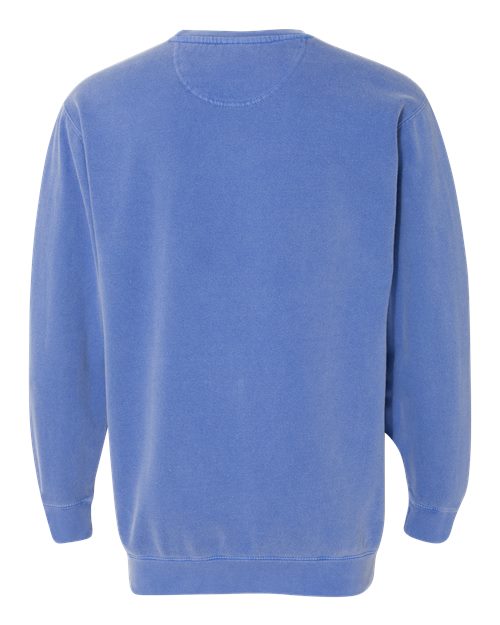 Comfort Colors 1566 - Unisex Garment-Dyed Crewneck Sweatshirt - Flo Blue