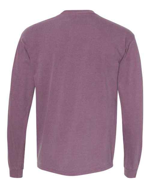 Comfort Colors 4410 - Unisex Garment-Dyed Heavyweight Long Sleeve Pocket T-Shirt