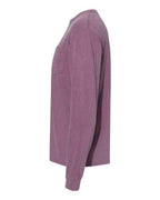 Comfort Colors 4410 - Unisex Garment-Dyed Heavyweight Long Sleeve Pocket T-Shirt